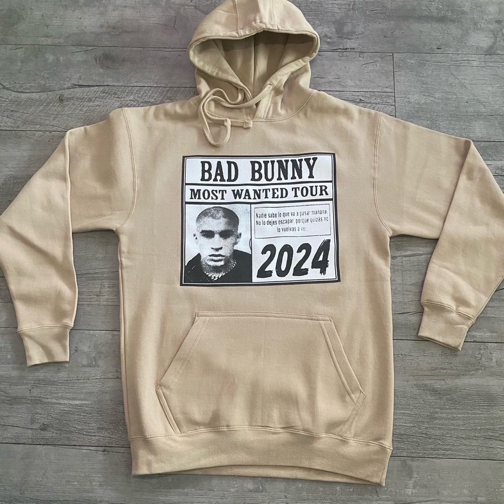 Bad Bunny Most Wanted Tour Hoodie / Nadie Sabe